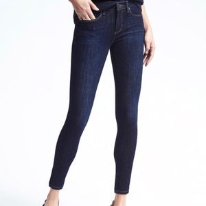 Banana Republic dark wash skinny jeans
